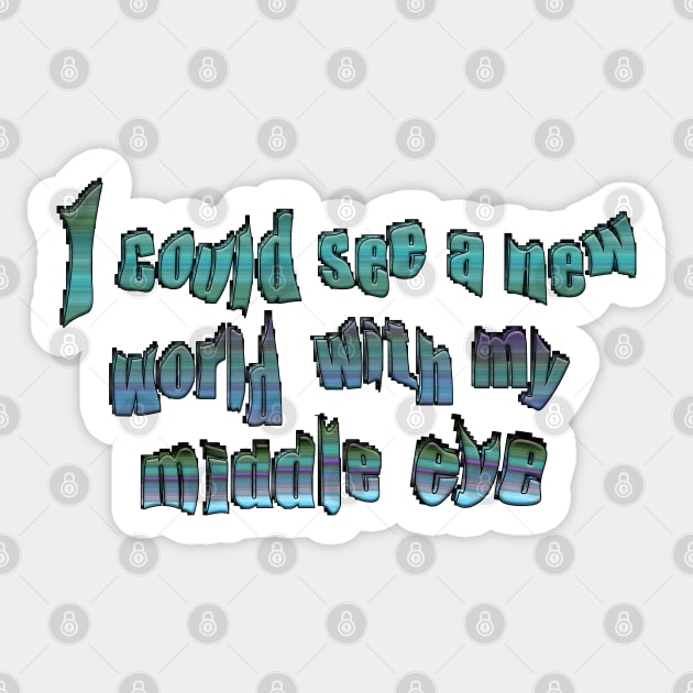 See the World Sticker by stefy